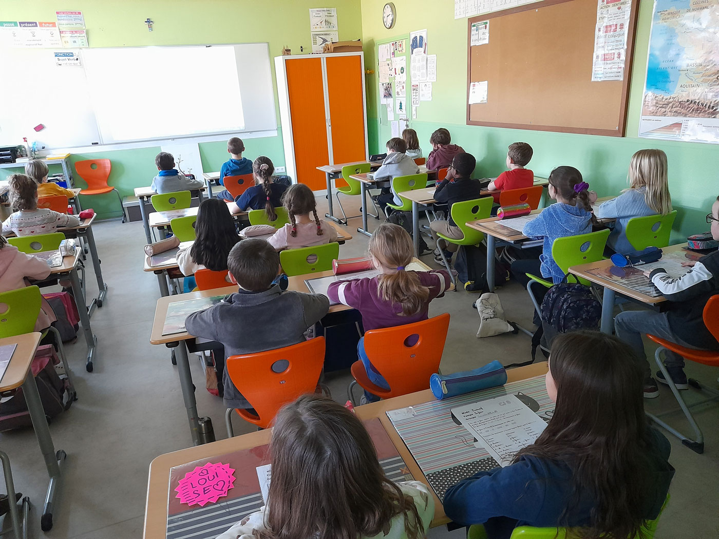 École Louis Brisson à Sainte-Savine - Classe de CE2