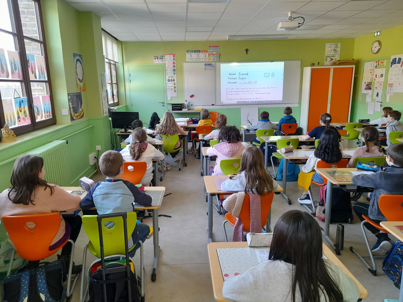 École Louis Brisson à Sainte-Savine - Classe de CE2